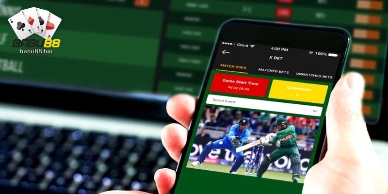 Mobile Cricket Betting Setup