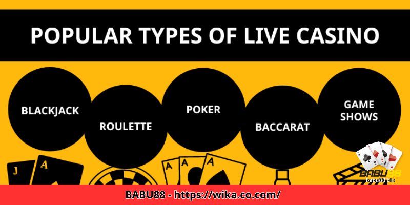 Popular Online Casino Games at Babu88