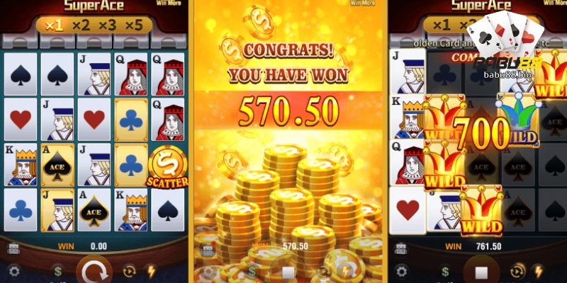 Theme and visual design of Super Ace