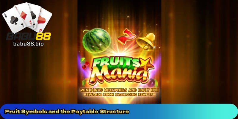 Fruit-Symbols-and-the-Paytable-Structure. 